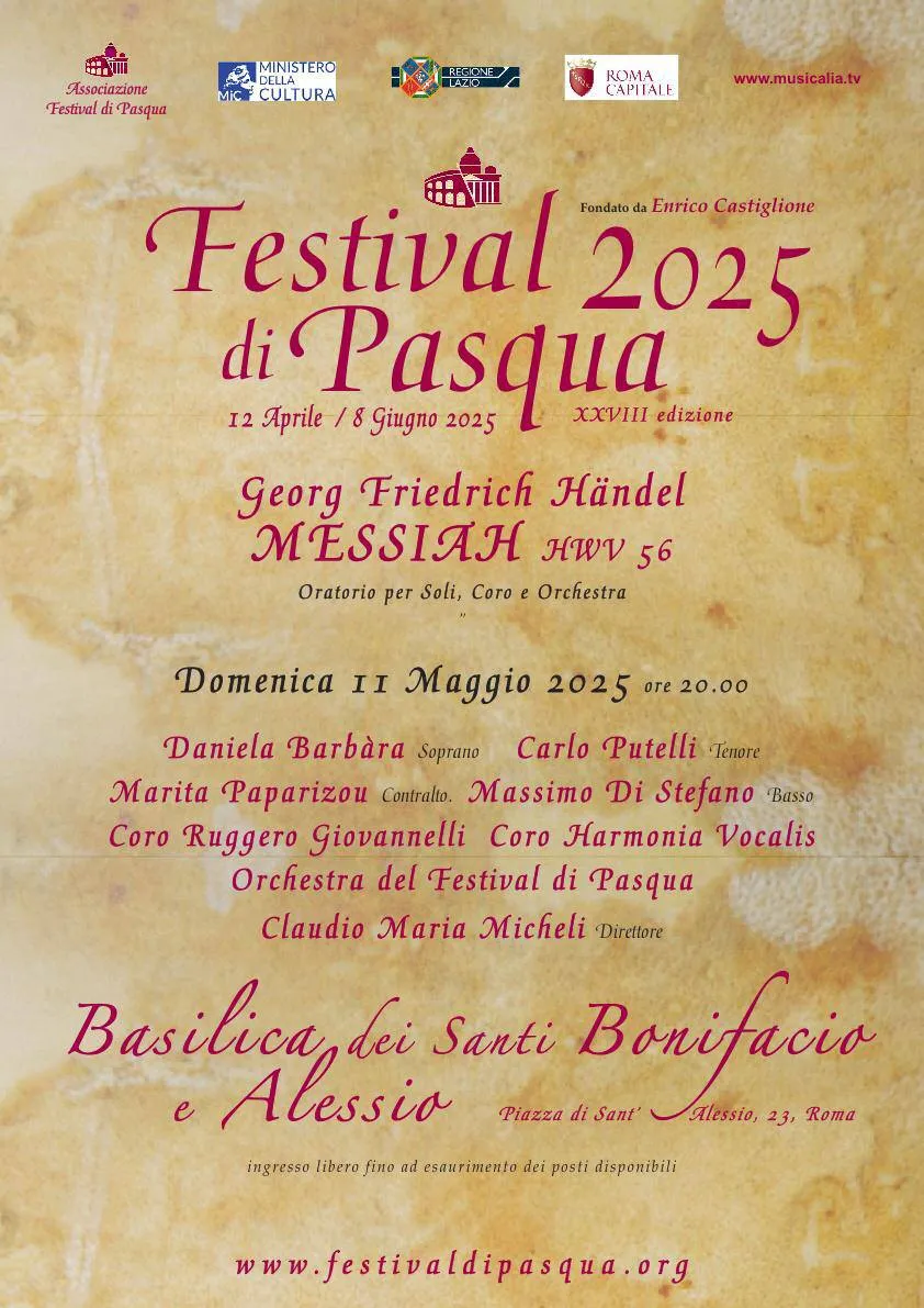 Poster: Messiah HWV 56