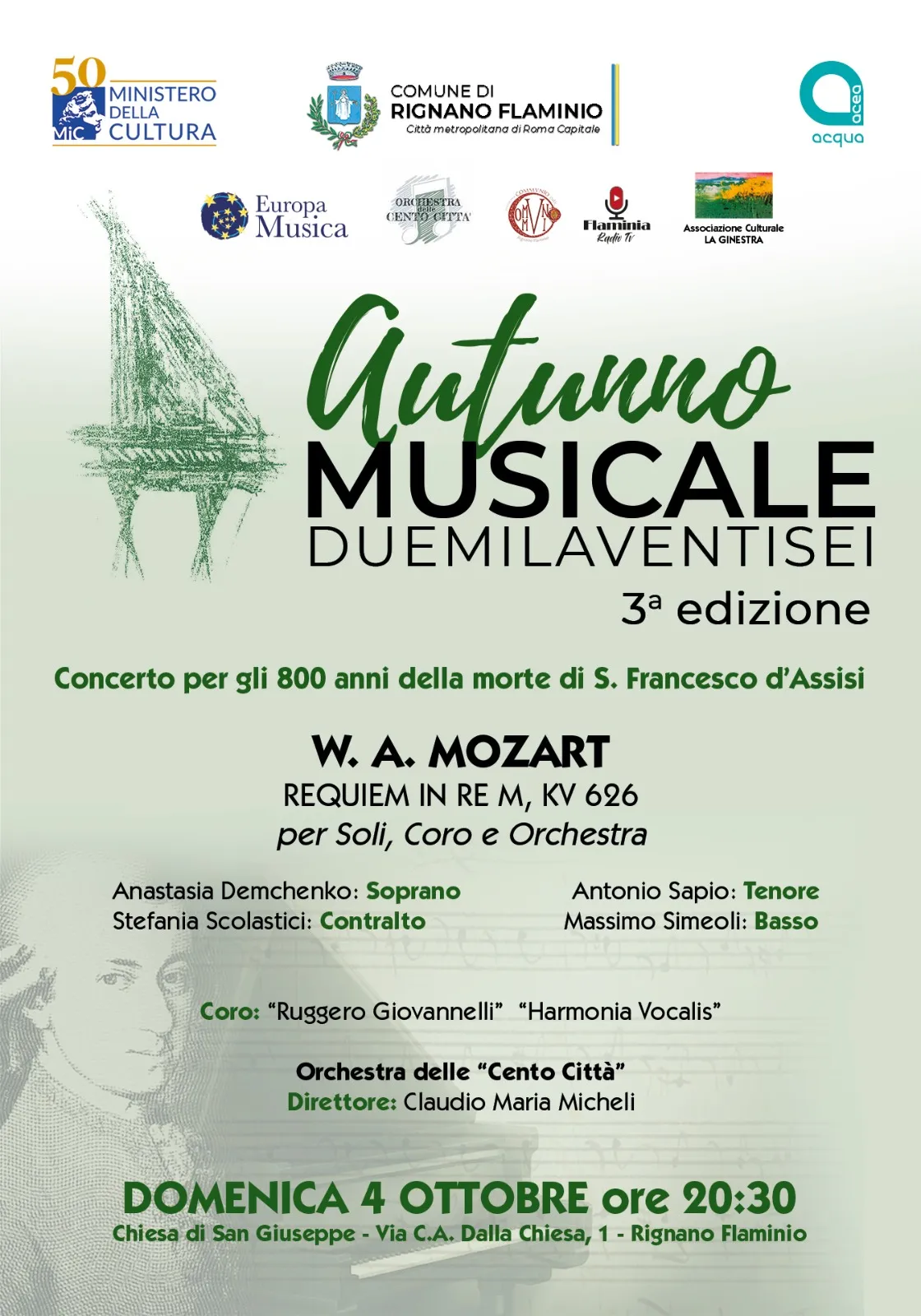 Poster: Requiem in D minor K. 626